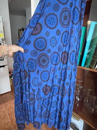 Vestido estampado talla única
