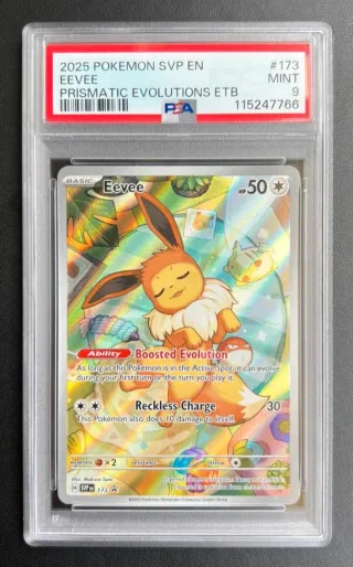 Eevee PSA 9 Prismatic Evolutions ETB