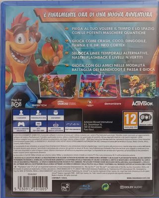 Crash Bandicoot 4 It's About Time Per PS4