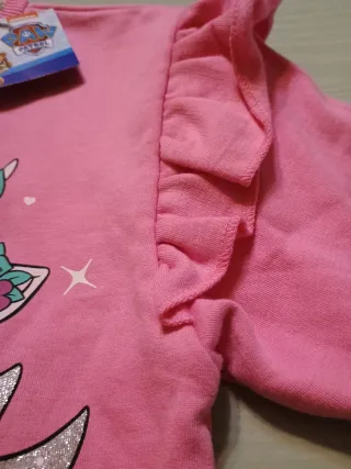 Felpa Paw Patrol bimba rosa