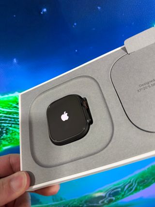 Apple Watch Ultra 3 - Black Ti Black Ocean Band