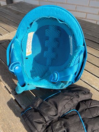 Pack Casco y Guantes Esquí Infantil Decathlon