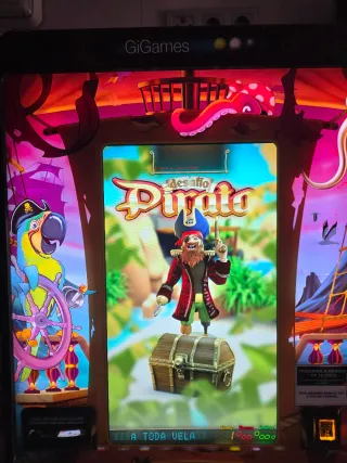 Máquina Recreativa GiGames Pirata