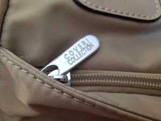 Borsa donna Coveri Collection beige capiente