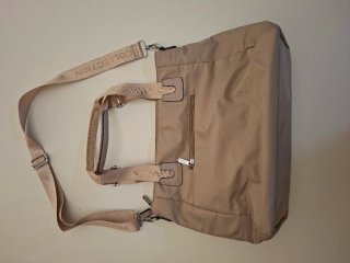 Borsa donna Coveri Collection beige capiente