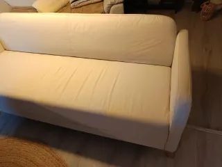 Sofá beige 3 plazas