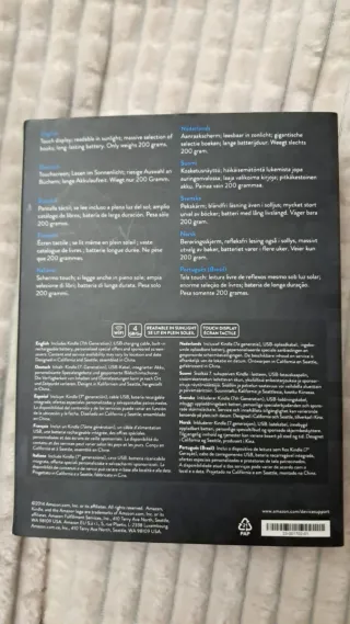 Kindle Paperwhite 7a Gen.