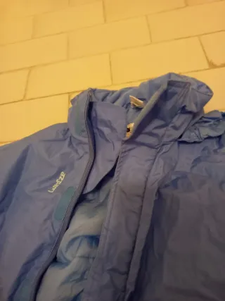 Mono de nieve azul para niño