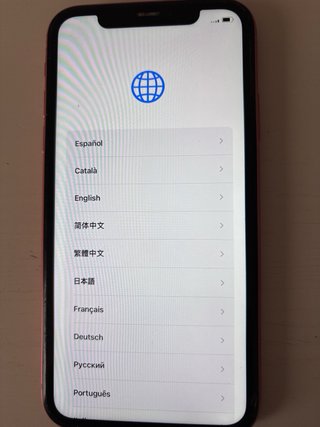 iPhone XR 256 GB Coral. 87% batteria. Custodia