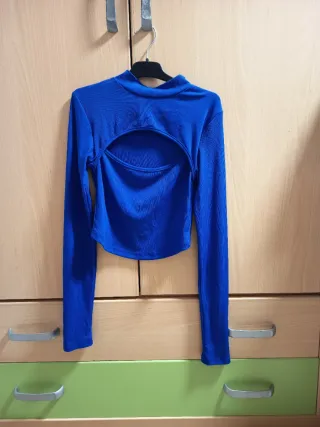 Camiseta manga larga con escote