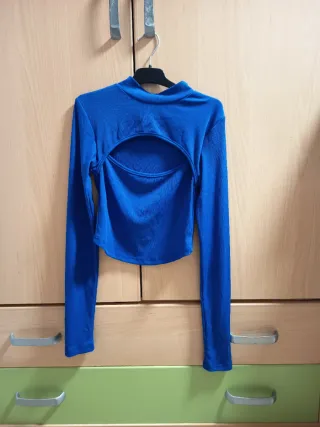 Camiseta manga larga con escote