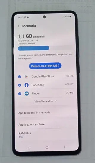 Samsung Galaxy A51 128GB 4GB RAM, come nuovo
