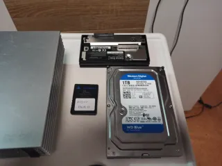 PS2 FAT Plateada + Disco Duro 1TB