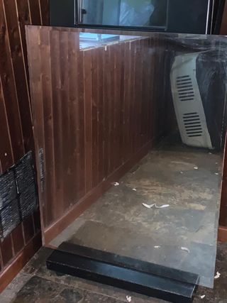 Espejo biselado grande