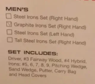 Set 11 Palos Golf sin estrenar, y Bolsa Wilson