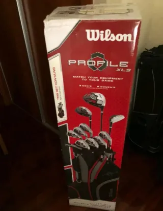 Set 11 Palos Golf sin estrenar, y Bolsa Wilson