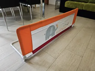 Barrera de Cama Infantil Elefante Naranja