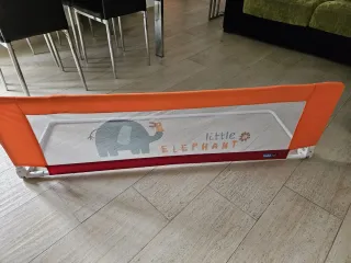 Barrera de Cama Infantil Elefante Naranja