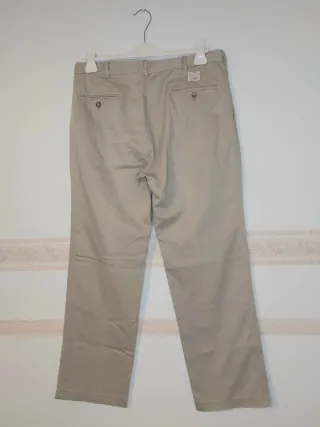 Pantaloni Farah Beige Uomo Tg L