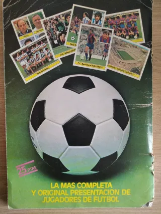 Álbum Cromos Liga 81-82 Ediciones Este