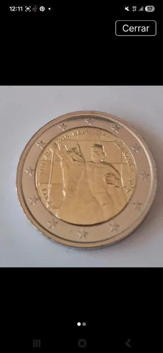Moneda 2€ Croacia 1995 Tomislav