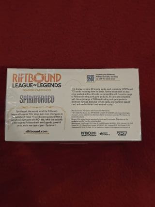 Riftbound Spiritforged Booster Box - 24 bustine