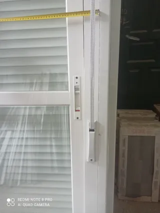 Balconera aluminio corredera, cristal climalit!!