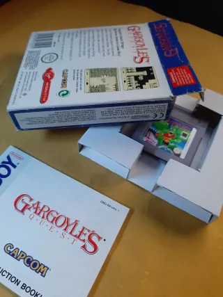 Gargoyles Quest Game Boy UKV