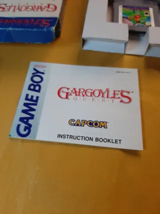 Gargoyles Quest Game Boy UKV