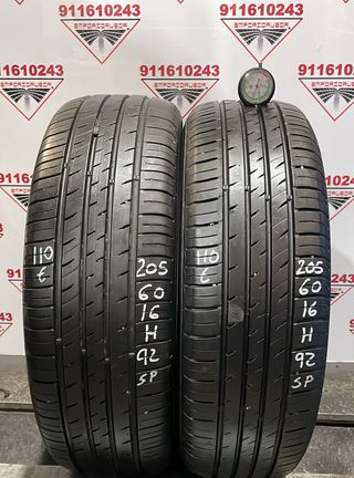 205 60 16 H KUMHO RUEDA AL 90% VIDA UTIL