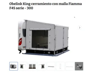 Cerramiento para caravana