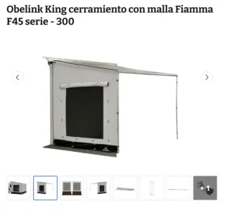 Cerramiento para caravana