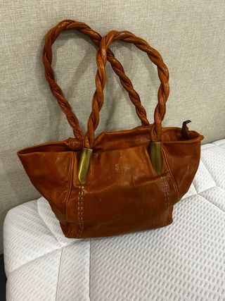 Bolso Piel Camel Carla Sade