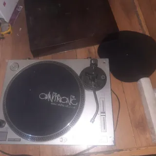 Giradischi Omnitronic DD-2250 Argento