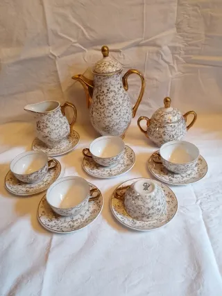 Juego de café antiguo