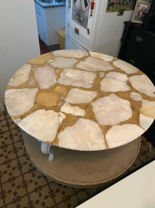 Mesa baja antigua de marmol , 100,00€