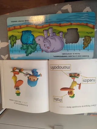Libros infantiles Hipopótamos y Pocoyó