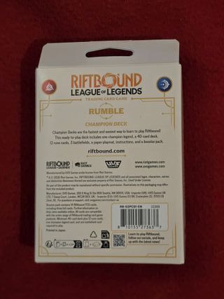 Riftbound League of Legends Rumble Champion Deck