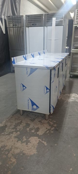 Bajo mostrador acero inoxidable nuevo