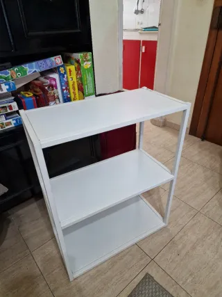 Estantería IKEA ENHET Metal Blanca