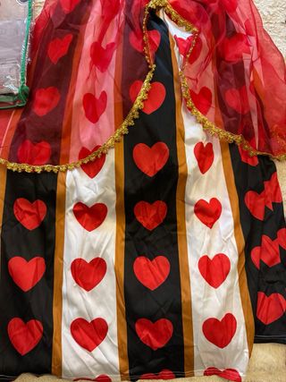 Disfraz Reina Corazones Alicia en el Pais de la