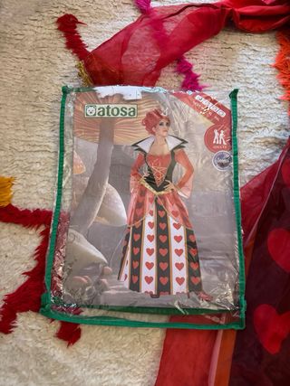 Disfraz Reina Corazones Alicia en el Pais de la