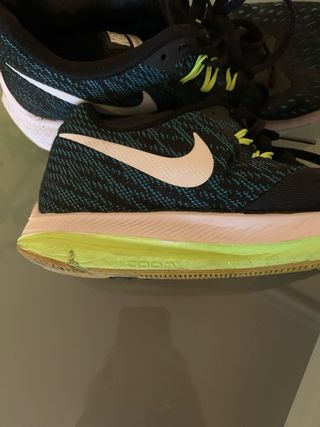 Zapatillas Nike Zoom Hombre Negras y azul