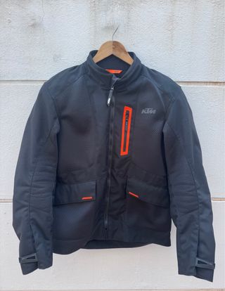 Chaqueta KTM Vented V2 Negra Naranja Talla M