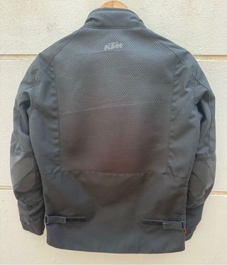 Chaqueta KTM Vented V2 Negra Naranja Talla M