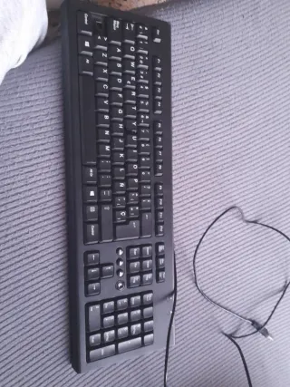 Teclado negro