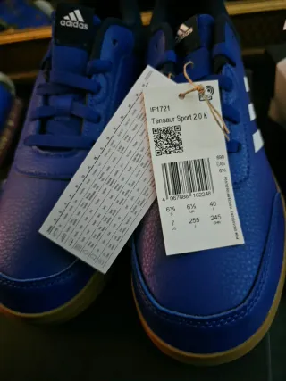 Scarpe Adidas Ginnastica Blu suola beige scuro