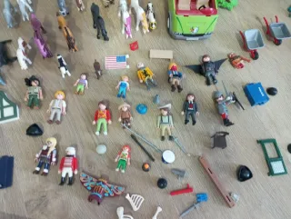 Playmobil:  2 Campos de fútbol y accesorios