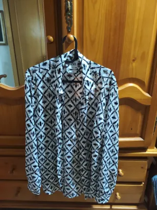 Blusa Zara Estampada Talla S