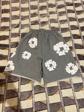 Pantalón Corto Denim Tears Gris